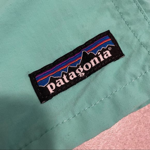 Patagonia Baggies Shorts 5” Mint Teal - Picture 2 of 8